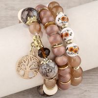 Bohemien Einfacher Stil Baum Kunststoff Perlen Unisex Armbänder main image 1