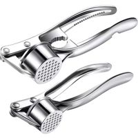 Simple Style Solid Color Stainless Steel Garlic Press 1 Piece main image 3