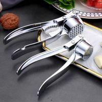 Simple Style Solid Color Stainless Steel Garlic Press 1 Piece main image 1
