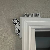 Funny Letter Wood Pendant Artificial Decorations sku image 1