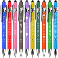 1 Set Letter Learning Metal Preppy Style Ballpoint Pen sku image 2