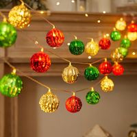 Christmas Retro Simple Style Ball Plastic Indoor Party Festival Hanging Ornaments main image 3