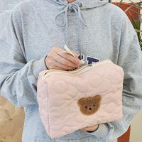 Cute Animal Polyester Square Makeup Bags sku image 2