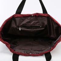 Women's Streetwear Solid Color Oxford Cloth Waterproof Travel Bags main image 2
