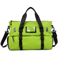 Unisex Streetwear Solid Color Oxford Cloth Waterproof Travel Bags sku image 4