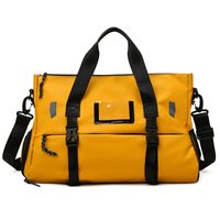 Unisex Streetwear Solid Color Oxford Cloth Waterproof Travel Bags sku image 6