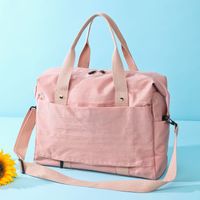 Women's Streetwear Solid Color Oxford Cloth Travel Bags main image 5