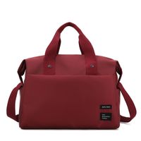 Women's Streetwear Solid Color Oxford Cloth Travel Bags sku image 12
