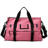 Unisex Streetwear Solid Color Oxford Cloth Waterproof Travel Bags sku image 3