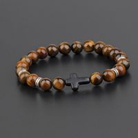 Simple Style Cross Stone Unisex Bracelets sku image 6