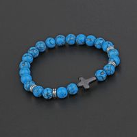 Simple Style Cross Stone Unisex Bracelets sku image 3