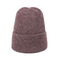 Women's Basic Simple Style Solid Color Pom Poms Eaveless Wool Cap sku image 8