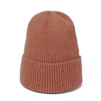 Women's Basic Simple Style Solid Color Pom Poms Eaveless Wool Cap sku image 10