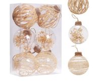 Christmas Simple Style Ball Plastic Indoor Party Hanging Ornaments sku image 2