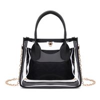 Women's Pu Leather Solid Color Streetwear Square Magnetic Buckle Square Bag main image 5