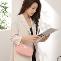 Women's Pu Leather Solid Color Streetwear Oval Zipper Cloud Shape Bag main image 7