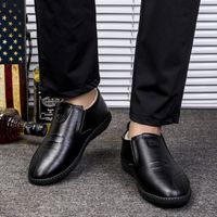 Men's Casual Solid Color Round Toe Cotton Shoes main image 1