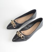 Women's Casual Solid Color Point Toe Flats sku image 2