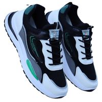 Men's Casual Color Block Round Toe Chunky Sneakers main image 2