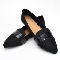 Women's Elegant Solid Color Point Toe Flats sku image 7