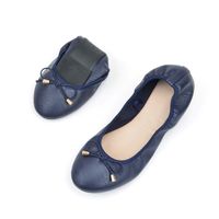 Women's Casual Solid Color Round Toe Flats sku image 7
