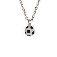 Fitness Streetwear Sports Basketball Football Gold Plated Silver Plated Alloy Metal Wholesale Pendant Necklace sku image 9