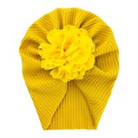Style Simple Couleur Unie Fleur Chiffon Beanie sku image 9