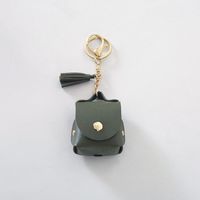 Einfacher Stil Klassischer Stil Pendeln Einfarbig Pu-leder Bluetooth-kopfhörer Gehäuse sku image 5