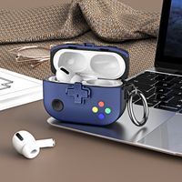Simple Style Classic Style Commute Color Block Pc Tpu Bluetooth Earbuds Case main image 1
