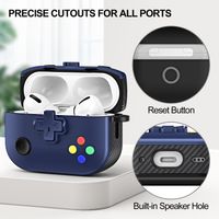 Simple Style Classic Style Commute Color Block Pc Tpu Bluetooth Earbuds Case main image 2