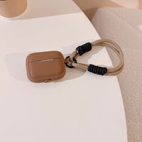 Simple Style Classic Style Solid Color Bluetooth Earbuds Case sku image 21