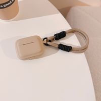 Simple Style Classic Style Solid Color Bluetooth Earbuds Case sku image 17