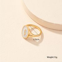 Simple Style Flower Alloy Plating Gold Plated Women's Rings main image 5