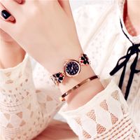 Lady Flower One Piece Buckle Quartz Women's Watches main image 4