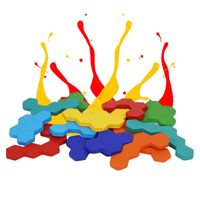 Puzzles Toddler(3-6years) Colorful Wood Toys main image 5