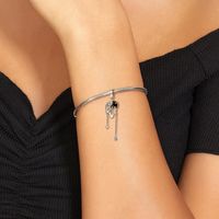 Einfacher Stil Klassischer Stil Geometrisch Sterling Silber Überzug Inlay Zirkon Schmuckzubehör main image 2