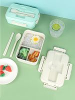 Casual Solid Color Plastic Food Containers main image 3