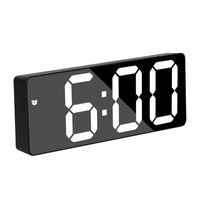 Casual Solid Color Plastic Alarm Clock main image 2