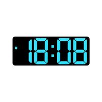 Casual Solid Color Plastic Alarm Clock sku image 16
