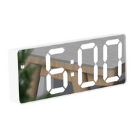 Casual Solid Color Plastic Alarm Clock sku image 4
