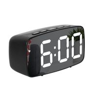 Casual Solid Color Plastic Alarm Clock sku image 23