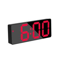 Casual Solid Color Plastic Alarm Clock sku image 3