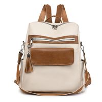 Color Block Casual Daily Women's Backpack sku image 2