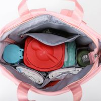 Solid Color Daily Diaper Backpack main image 4