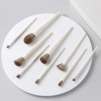 Classic Style Artificial Fiber Plastic Plastic Handle Makeup Brushes 1 Set sku image 1