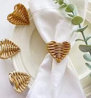 Cute Cartoon Rattan Napkin Rings 1 Piece main image 4