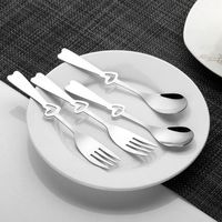 Casual Solid Color Stainless Steel Spoon 1 Piece main image 6