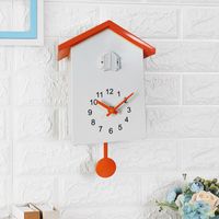 Casual Solid Color Plastic Alarm Clock Wall Art sku image 3
