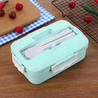 Casual Solid Color Plastic Food Containers sku image 1