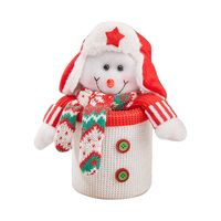 Christmas Cartoon Style Cute Santa Claus Snowman Cloth Party Festival Gift Bags main image 3